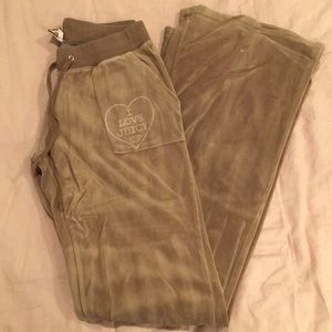 Juicy Couture Brown Sweats